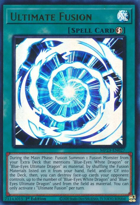 Carte Yu-Gi-Oh! Dragon Fusion-Hungergift - Secret Rare Allemande 1ère édition - MP23-DE081 | Mega-Tin 2023, Collection, Jeu