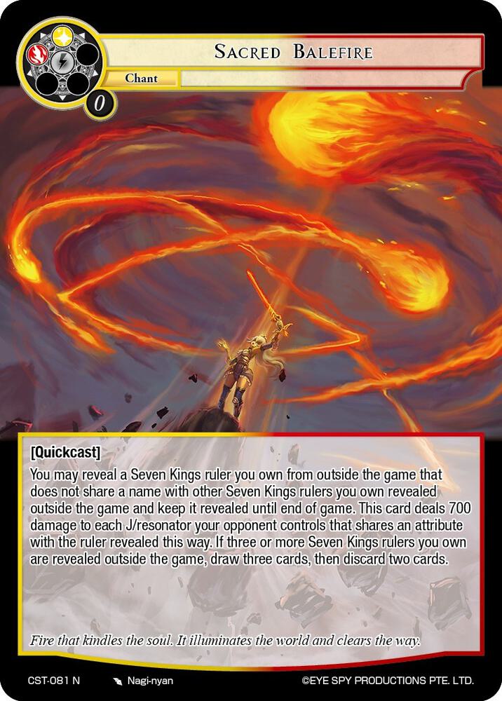 Sacred Balefire