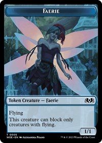 Faerie // Food (0010) Double-Sided Token