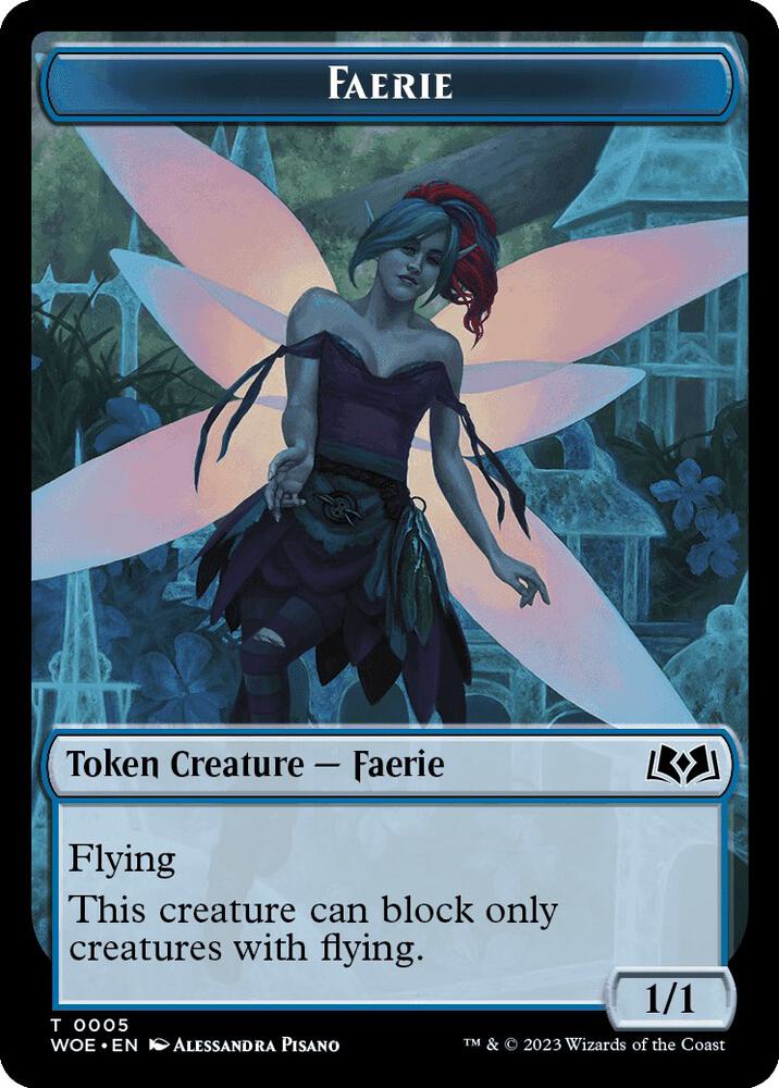 Faerie // Food (0013) Double-Sided Token