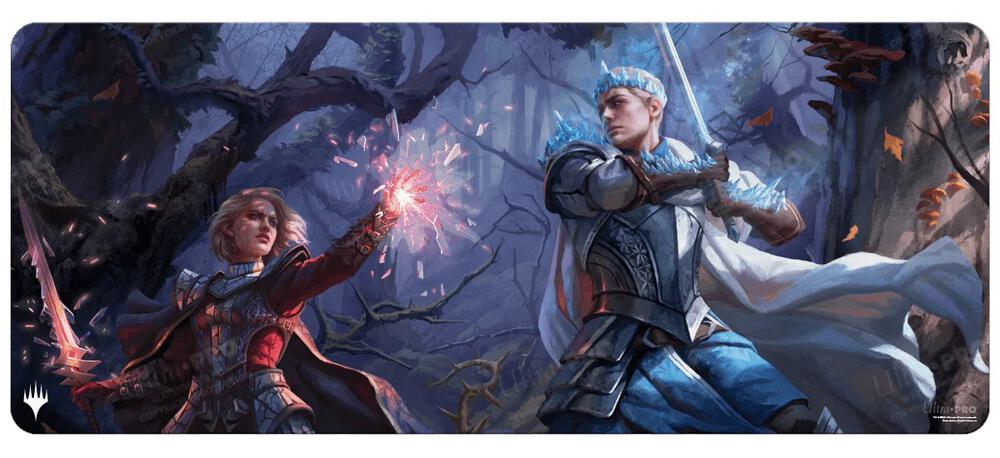 Wilds of Eldraine Will Fighting Rowan 6ft Table Playmat for Magic