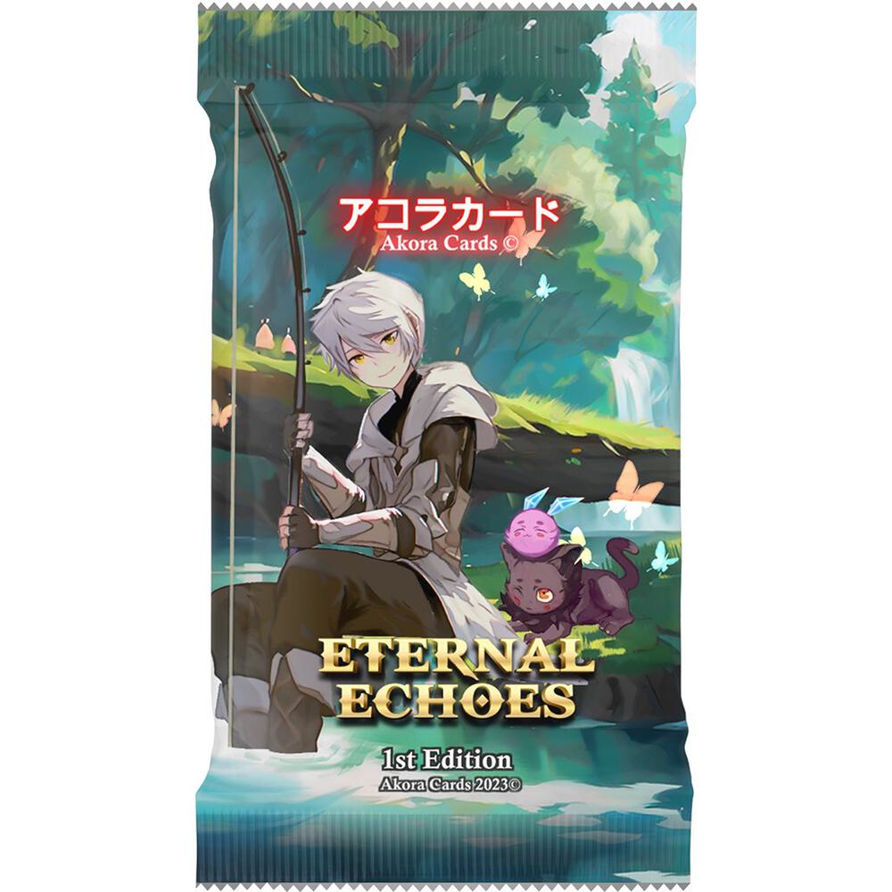 akora 1st edition booster box rich set providing 16 Akora chains in which each chain has 3 stages meaning there are 48 amazing Akora to collect and play with Sale: Akora TCG Spellbound Wings