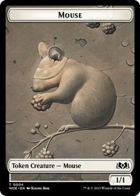 Mouse // Food (0012) Double-Sided Token