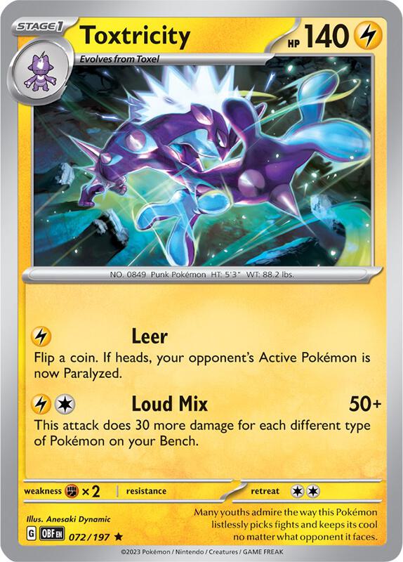 Toxtricity 072/197 from Deck Exclusives