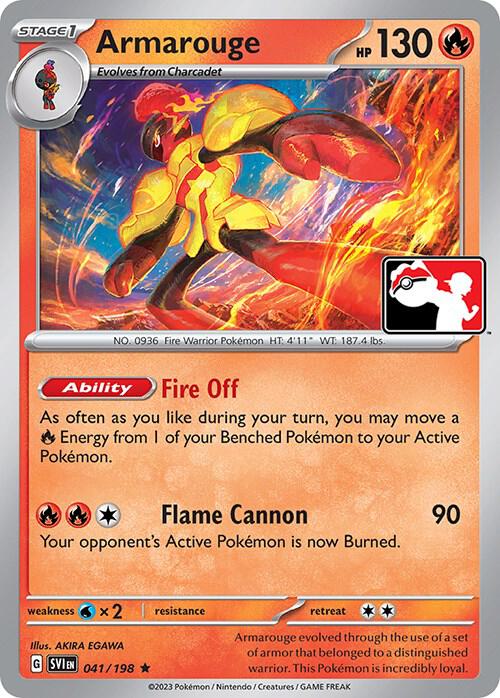 Armarouge 041/198 from Prize Pack Series Cards
