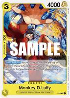 Monkey.D.Luffy (Pre-Release Tournament) - One Piece Promotion