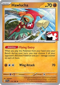 Hawlucha #118/198 from Prize Pack Series Cards Pokemon card image