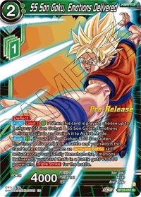 SS Son Goku, Emotions Delivered