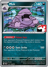 Muk #127/198 from Prize Pack Series Cards Pokemon card image