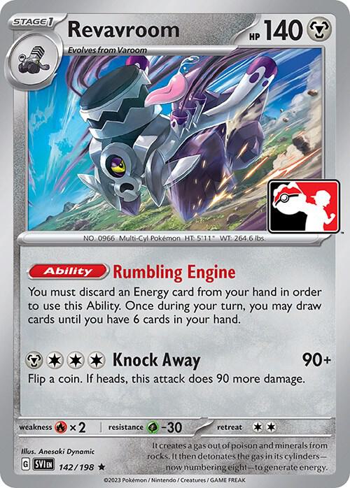 Revavroom 142/198 from Prize Pack Series Cards