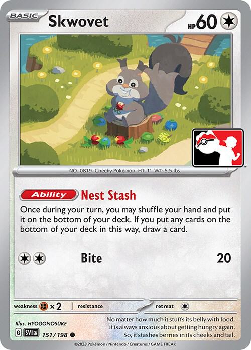 Skwovet 151/198 from Prize Pack Series Cards
