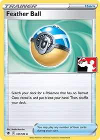 Feather Ball #141/189 from Prize Pack Series Cards Pokemon card image