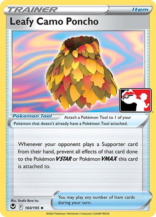Leafy Camo Poncho 160/195 from Prize Pack Series Cards