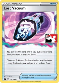 Lost Vacuum - Prize Pack Series Cards - Pokemon card