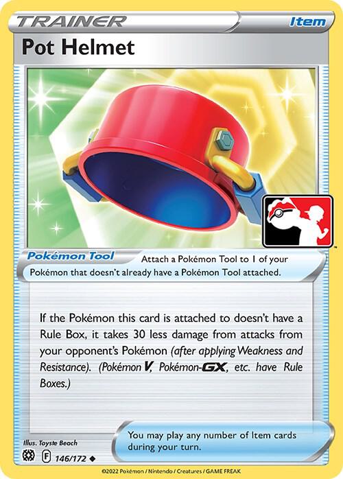 Pot Helmet 146/172 from Prize Pack Series Cards
