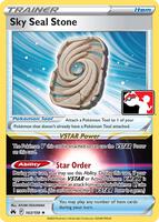 Sky Seal Stone [Prize Pack] #143 from Pokemon Crown Zenith set