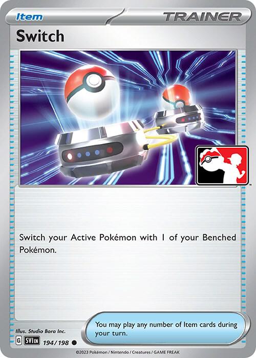 Switch 194/198 from Prize Pack Series Cards