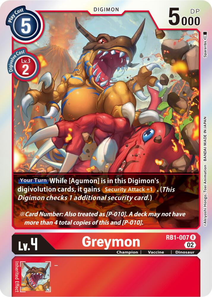 Greymon - Resurgence Booster - Digimon Card Game - TCGplayer.com