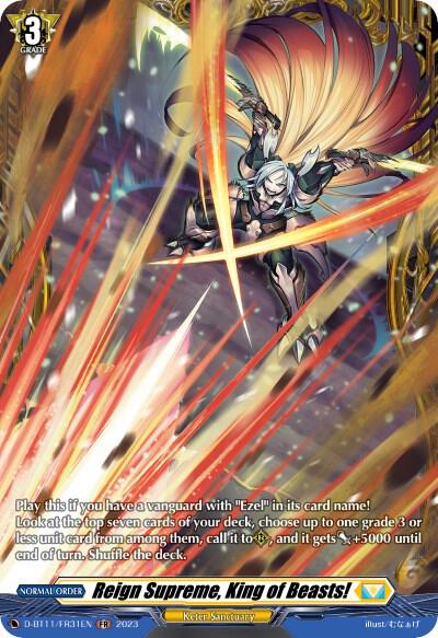 Reign Supreme, King of Beasts! (FR)