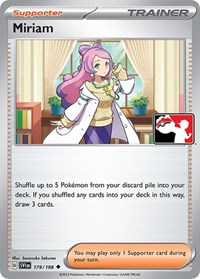 Miriam #179/198 from Prize Pack Series Cards Pokemon card image
