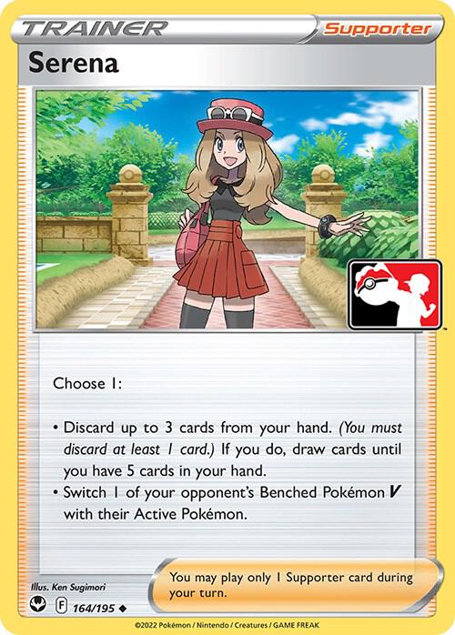 Serena 164/195 from Prize Pack Series Cards