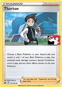 Thorton #167/196 from Prize Pack Series Cards Pokemon card image