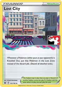 Lost City #161/196 from Prize Pack Series Cards Pokemon card image