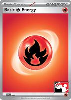Basic Fire Energy [Prize Pack] #2 from Pokemon Scarlet & Violet Energy set