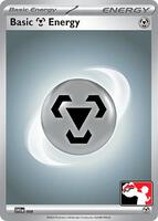 Basic Metal Energy [Prize Pack] #8 from Pokemon Scarlet & Violet Energy set