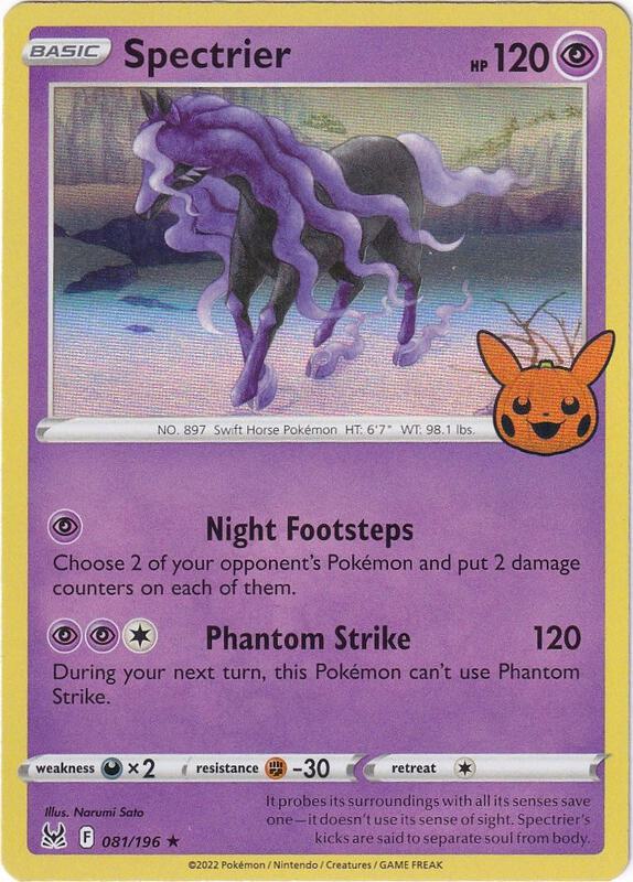 Spectrier 081/196 from Trick or Trade BOOster Bundle 2023