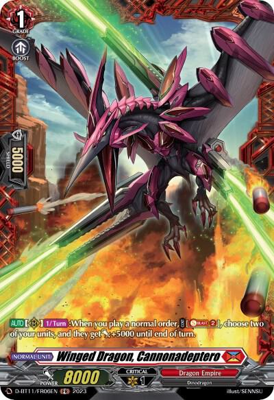 Winged Dragon, Cannonadeptero (FR)