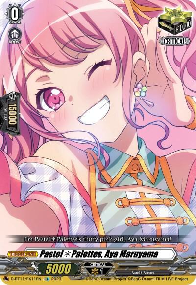 PastelPalettes Aya Maruyama Price & Card Details — D-BT11: Clash