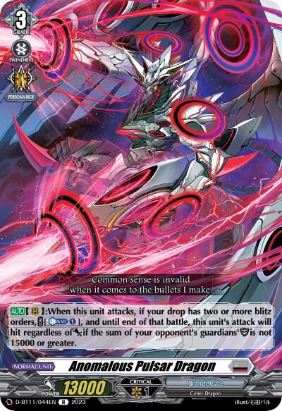 Anomalous Pulsar Dragon
