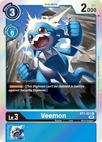 Veemon (Resurgence Booster Reprint) - Resurgence Booster - Digimon card