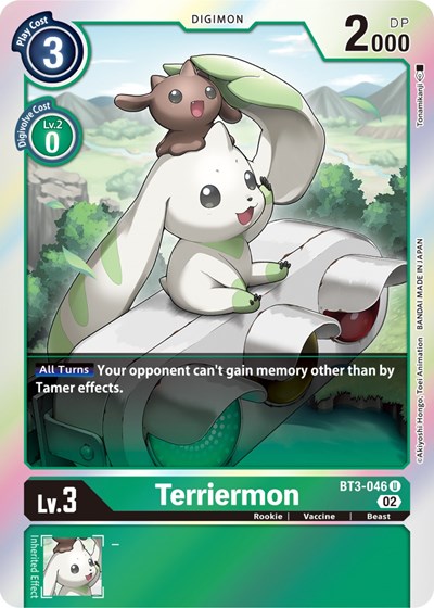 Terriermon Resurgence Booster Reprint