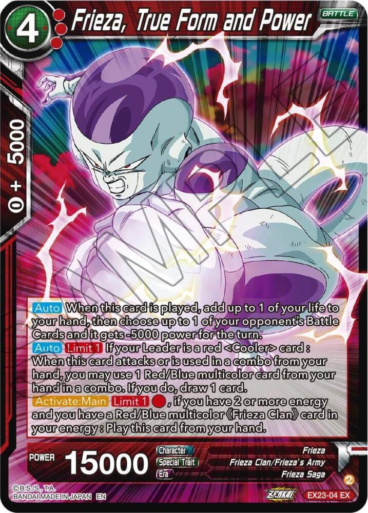 frieza saga booster box Three Glorious Fighters Booster Box (BT30) main image 1