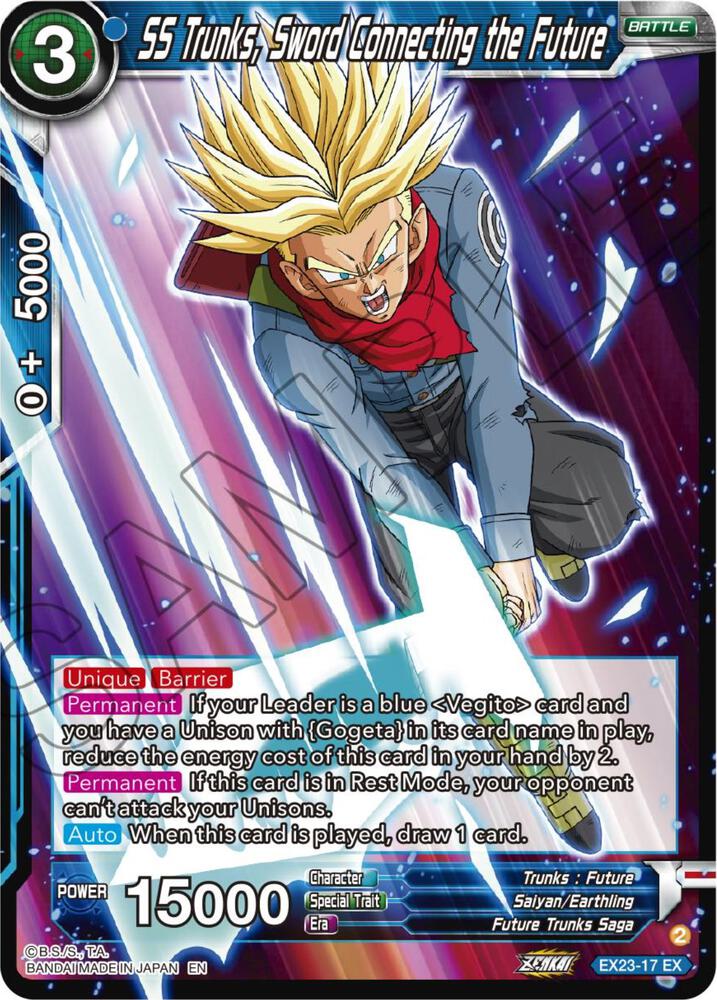 SS Trunks, Sword Connecting the Future - Expansion Deck Box Set 23