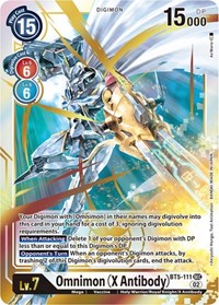 Omnimon (X Antibody) (Resurgence Booster Reprint) - Resurgence Booster - Digimon card