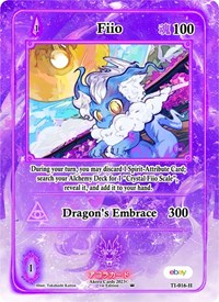 Fiio (Holo) - Akora TCG Trials of Ikithia [eBay 1st Edition] trading card