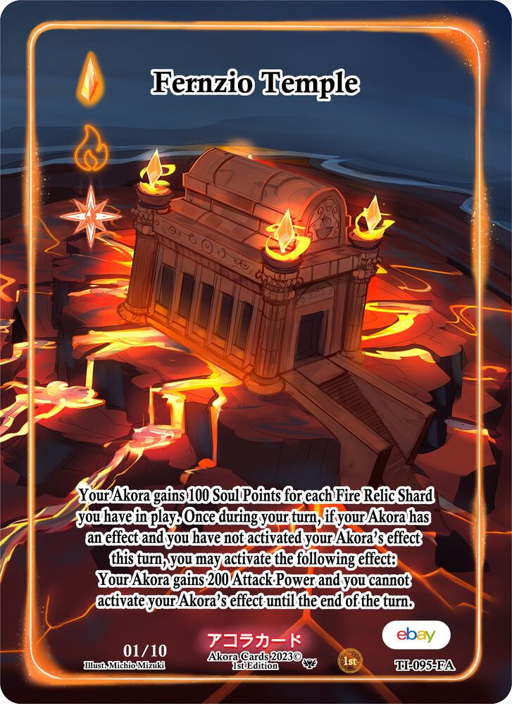 Fernzio Temple (Full Art) (Serial Numbered)