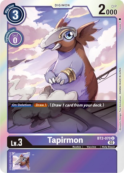 Tapirmon Resurgence Booster Reprint