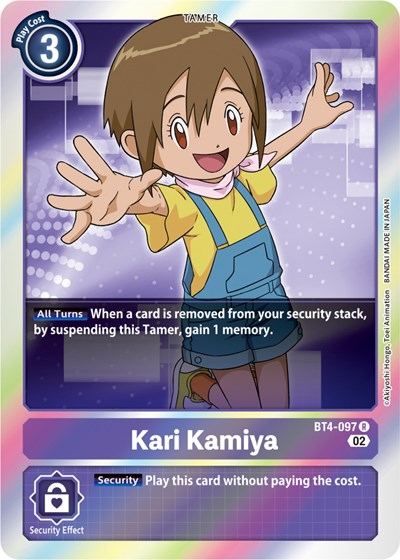 Kari Kamiya Resurgence Booster Reprint