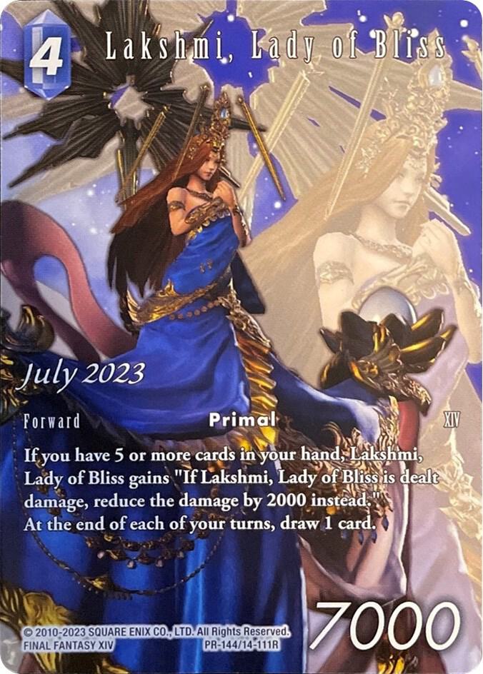 Lakshmi, Lady of Bliss - FF: Promo Cards - Final Fantasy TCG