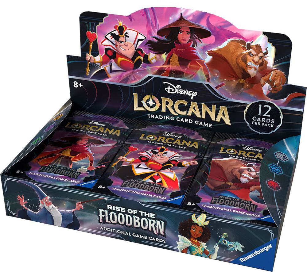 Disney Lorcanna Rise of the Floodborn 5個 Disney Lorcana: Rise of the Floodborn Booster Box - Rise of