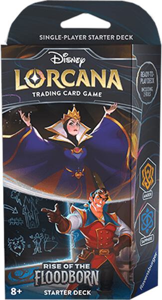 Disney Lorcana: Rise of the Floodborn Starter Deck (Amber