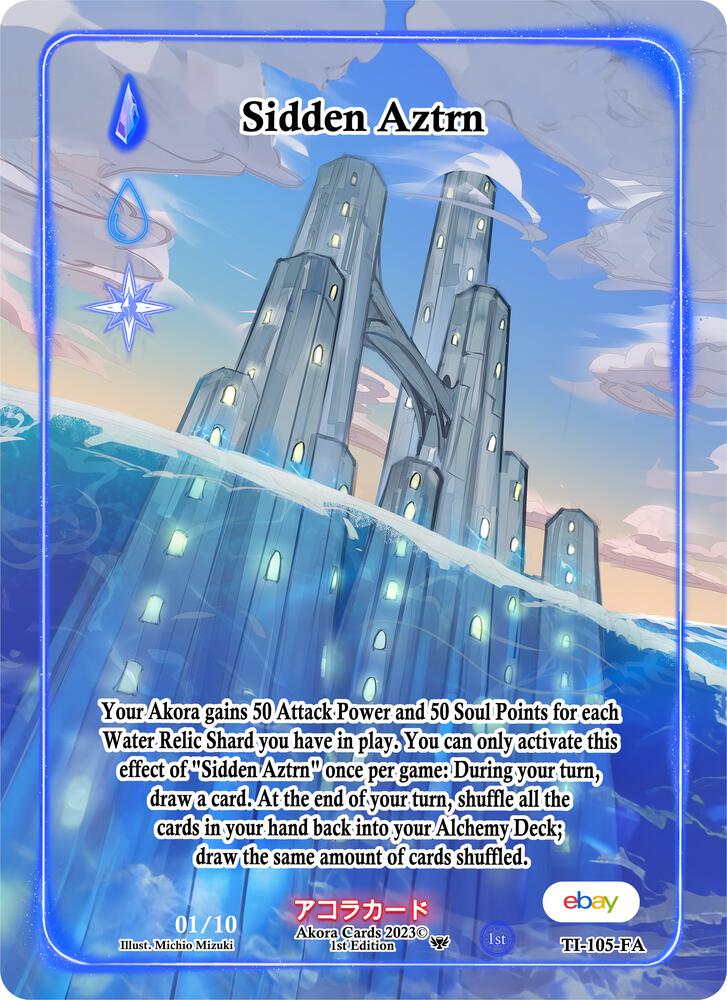 Sidden Aztrn (Full Art) (Serial Numbered)