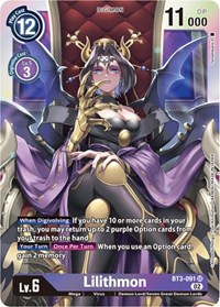 Lilithmon (Resurgence Booster Reprint) - Resurgence Booster - Digimon card