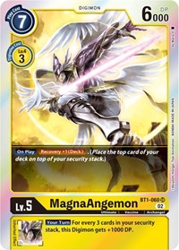 MagnaAngemon - BT1-060 (Resurgence Booster Reprint) - Resurgence Booster - Digimon card