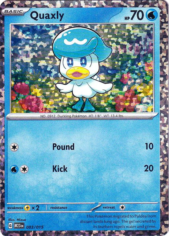 Quaxly 003/015 from McDonald's Promos 2023