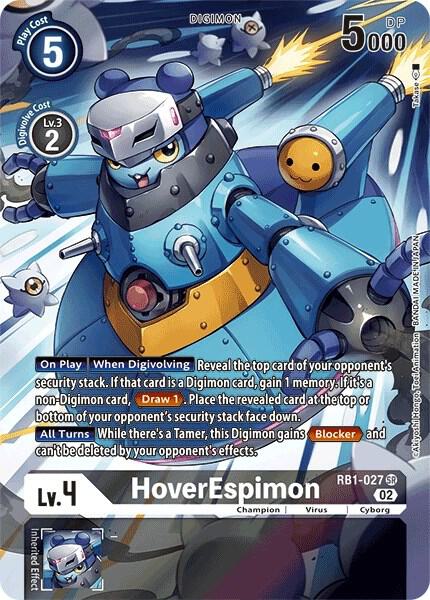 HoverEspimon (Textured Alternate Art) - Resurgence Booster